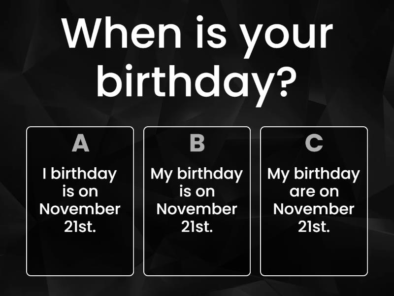 when-is-your-birthday-quiz