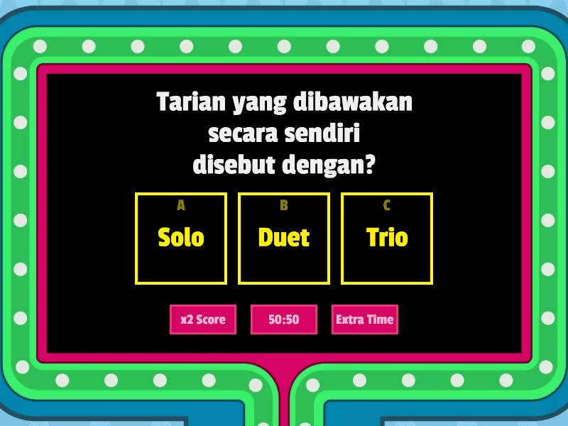 Ulangan Harian 1 - Gameshow Quiz