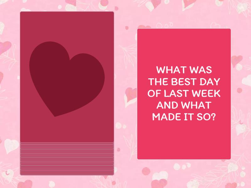 UNGAME (?s from The Ungame Teen Edition) - Speaking cards