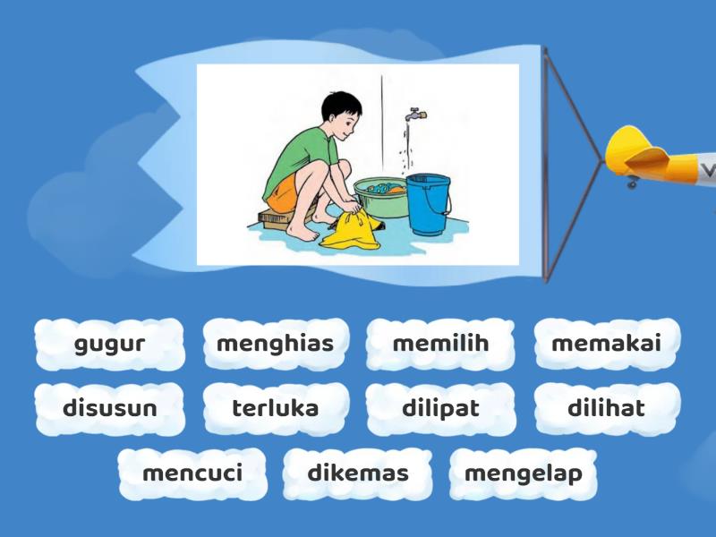 Match Kata Kerja Dengan Gambar Find The Match