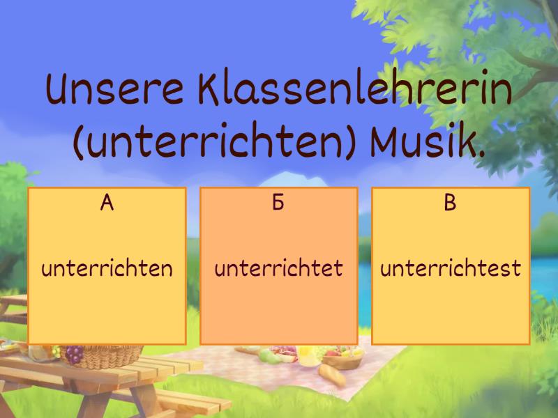 Deutsch - Quiz