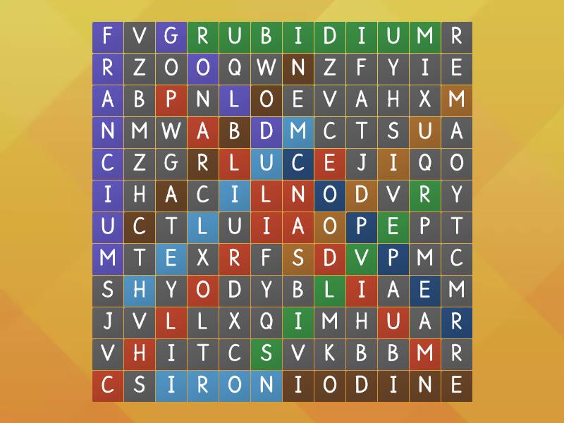 elements of a play word search pro