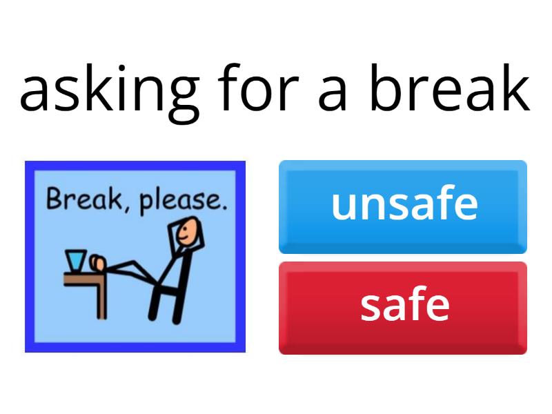 Safe Vs Unsafe Quiz