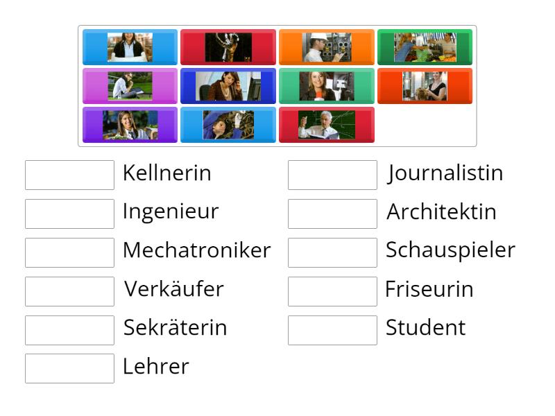 Berufe - Match Up