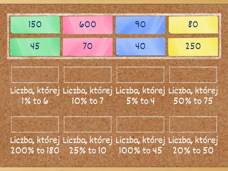 Obliczanie Liczby Gdy Dany Jest Jej Procent Match Up 5646