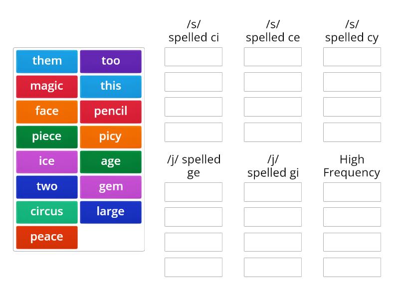 Unit 3 Lesson 4 - Group sort