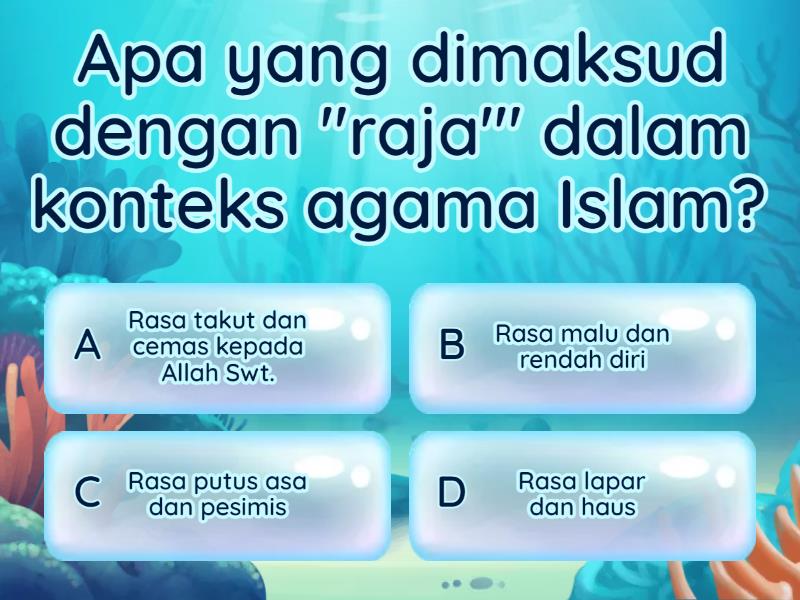 raja' - Quiz