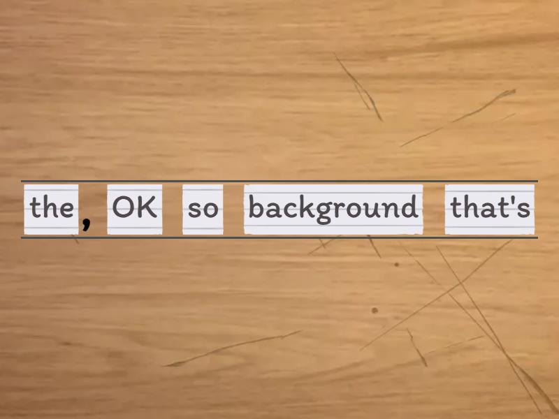 The Signposting Game Unjumble