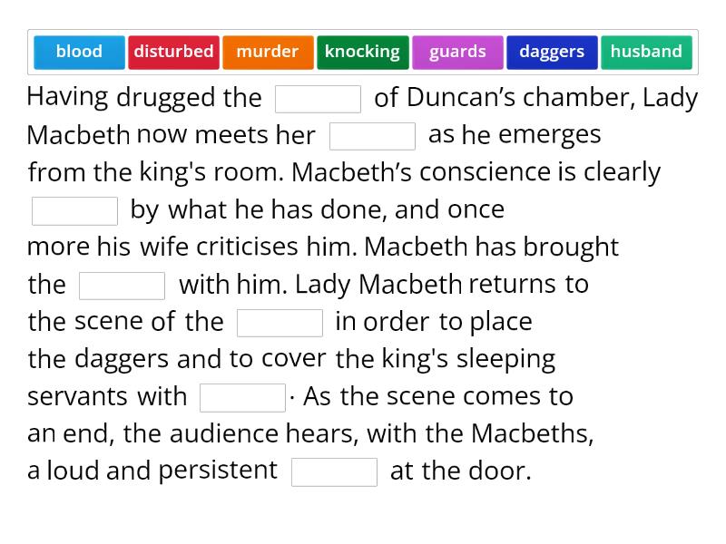 macbeth act 2 scene 4 line by line explanation