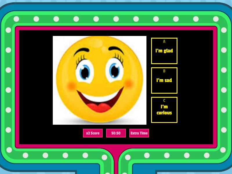 Emoji Feelings Gameshow Quiz
