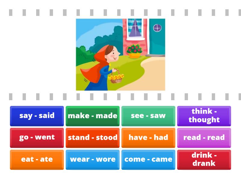 Academy Stars 3 (U 7) Irregular Verbs - Find the match