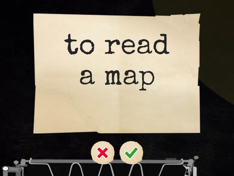 DIRECTION VERBS - Flash cards