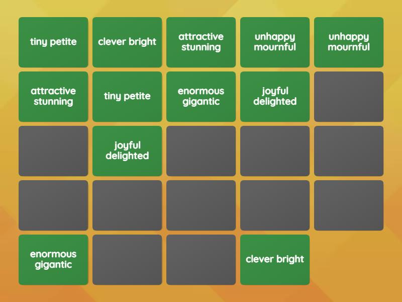 find-the-words-that-mean-the-same-matching-pairs