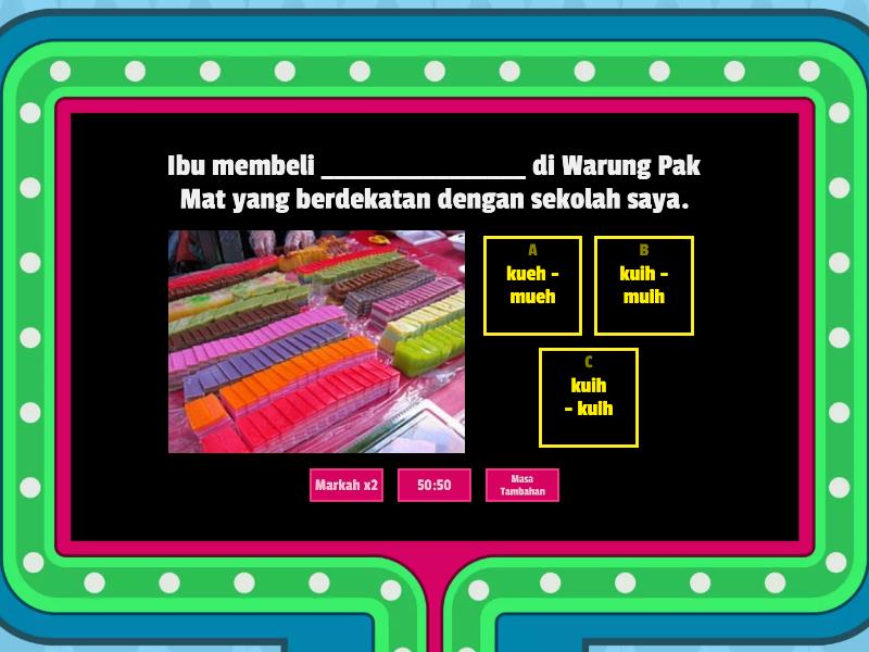 KATA GANDA BERENTAK TAHUN 3 - Gameshow Quiz