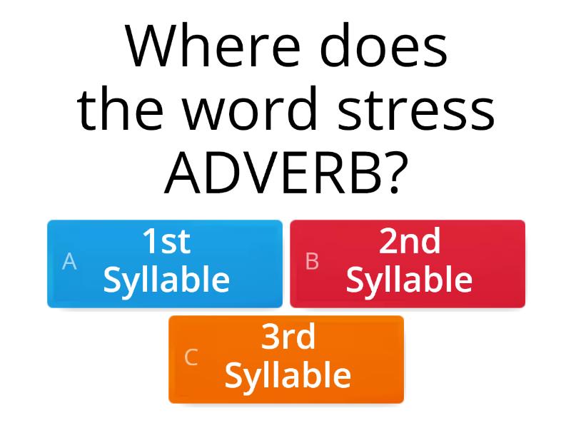 word-stress-quiz