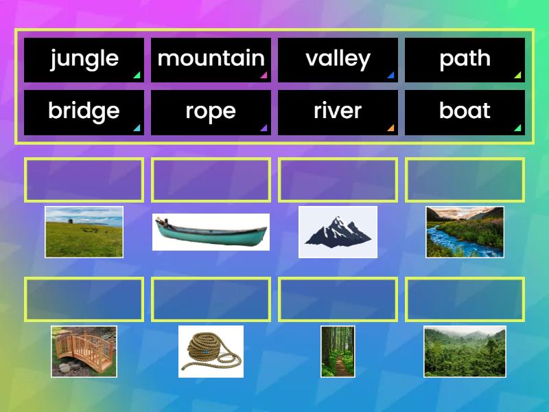 new words 2f reading - Match up