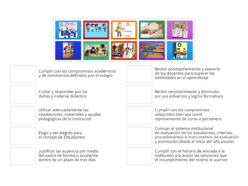 Derechos Y Deberes De Los Estudiantes Match Up