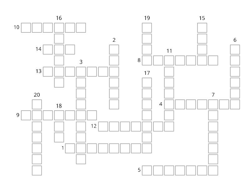 simple-past-tense-crossword