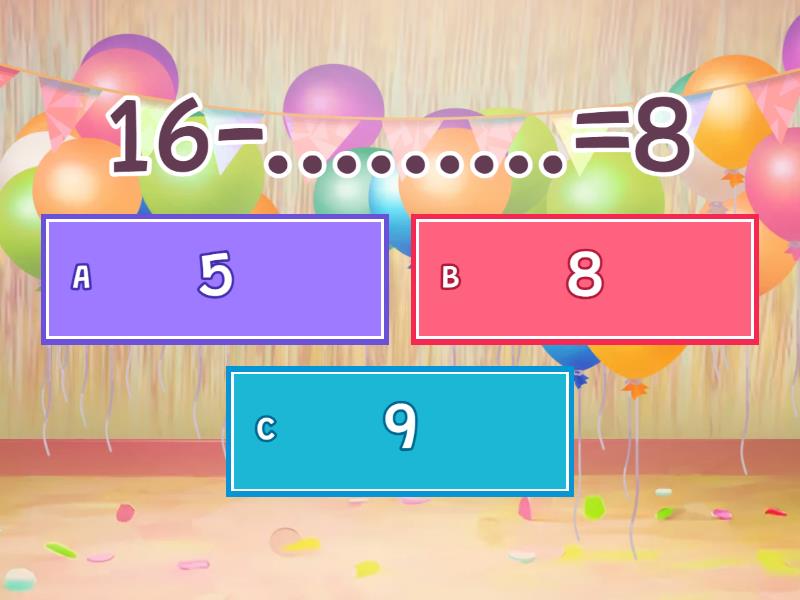 Find The Missing Number Quiz