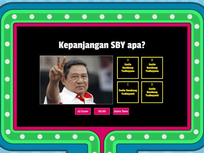 Masa Reformasi (2004 - Sekarang) - Gameshow Quiz