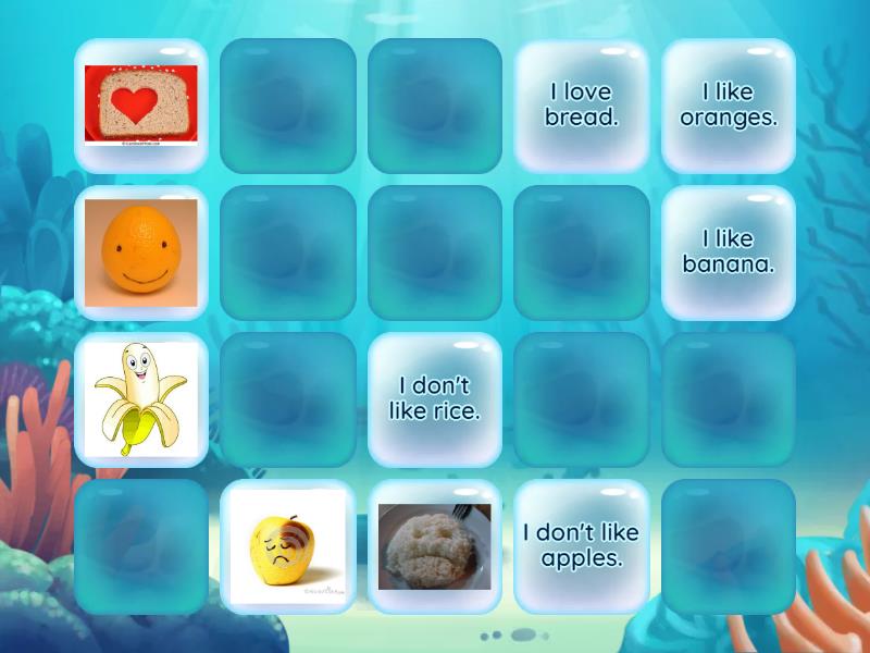 Match picture wih sentence Matching pairs