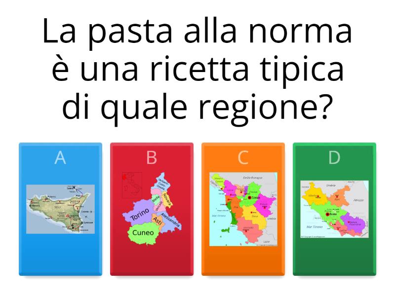 Verifica Scritta Sulla Pasta Alla Norma Quiz