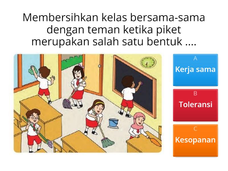 Aturan Di Rumah Dan Sekolah Quiz