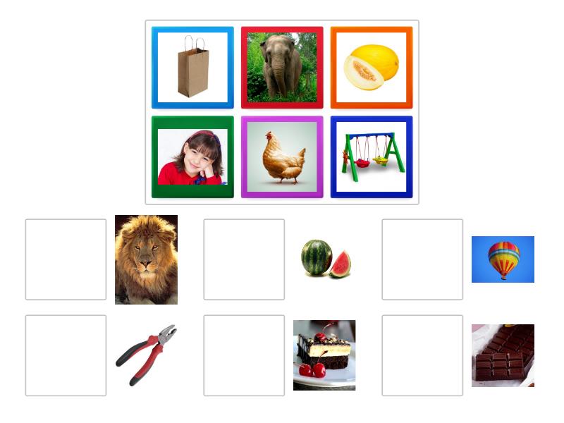 SOM DO L - combinar as figuras que têm o mesmo som do /L/ - Match up