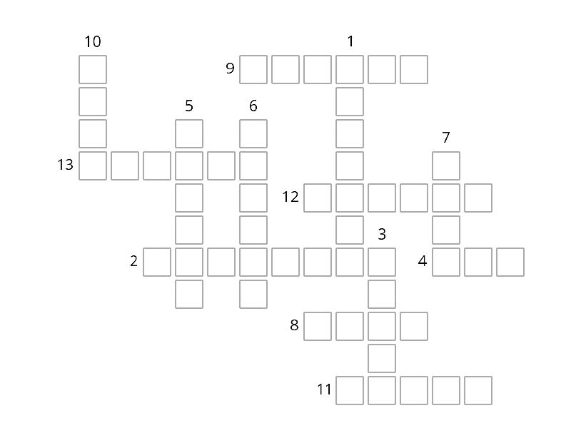 SI Units of measurement Crossword