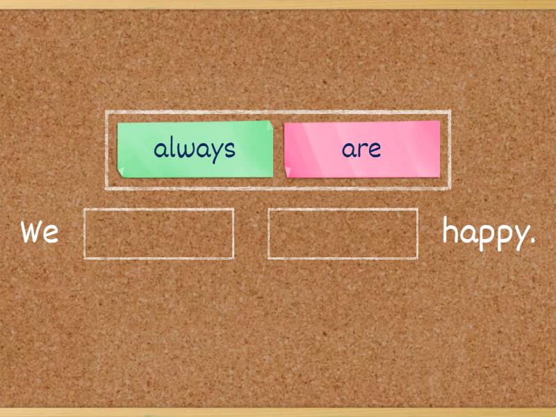 Position of Adverbs: Present simple (mix) & Present continuous - أكمل ...