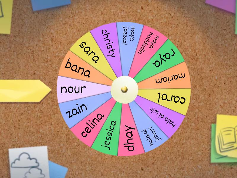 wheel Spin the wheel