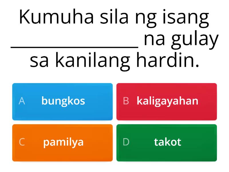 Uri Ng Pangngalan - Quiz