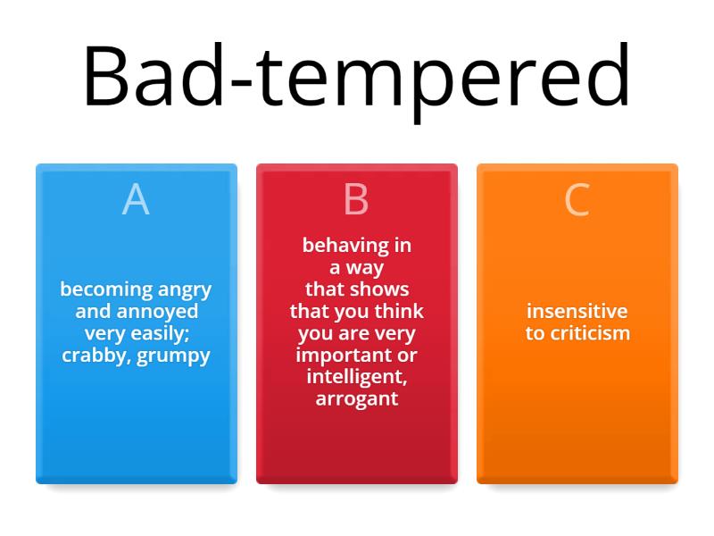 Compound personality adjectives 1 Quiz