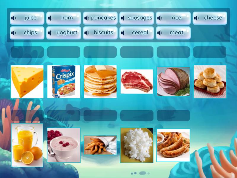 Go getter 2 Unit 2.1 Food - Match up