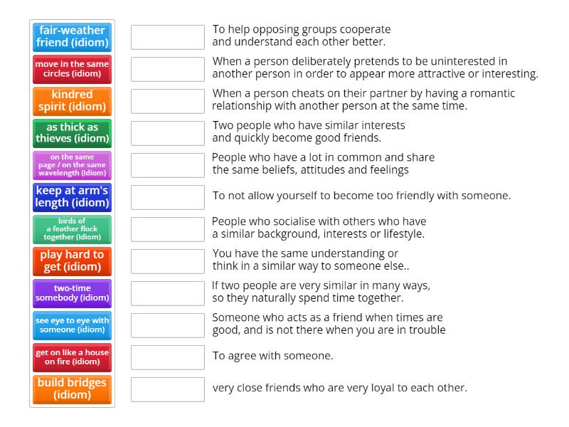 relationship-idioms-match-up