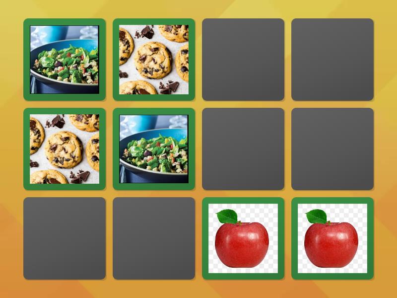 FOOD - Matching pairs