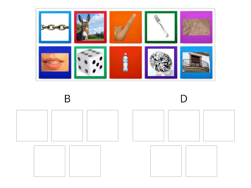 Diferencia De B/D - Group Sort