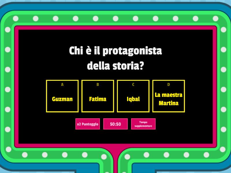 Quiz Storia Di Iqbal - Gameshow Quiz