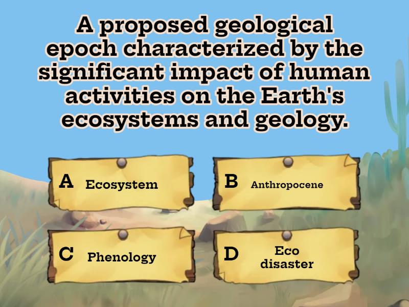 Test Related To "Environment" - Quiz