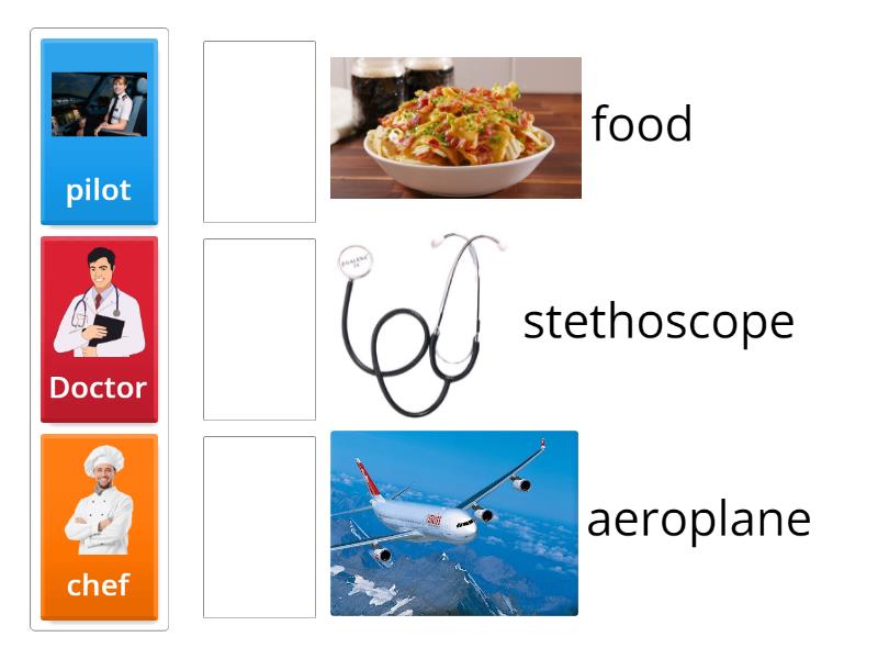 Professions Match Match Up