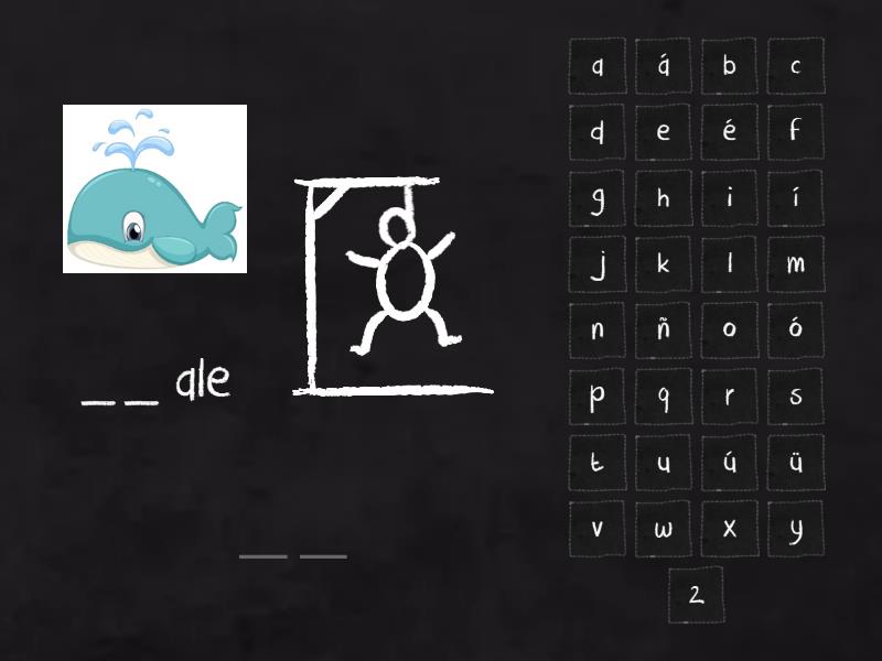 Phonics Review - Hangman