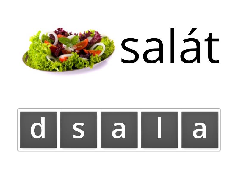 My favourite food - Anagram