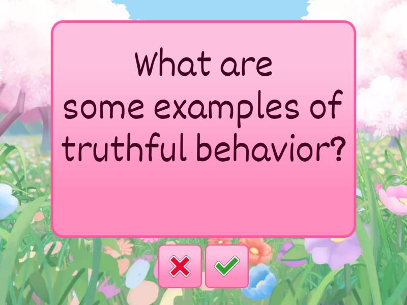 truthfulness grade 7 - Flash cards