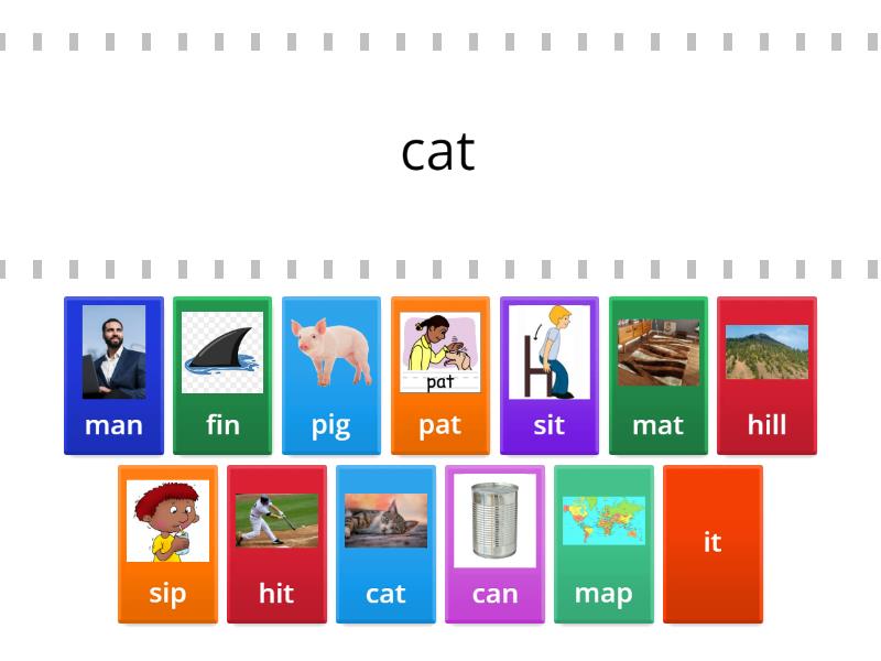 short-vowel-a-and-i-words-for-fluency-practice-find-the-match