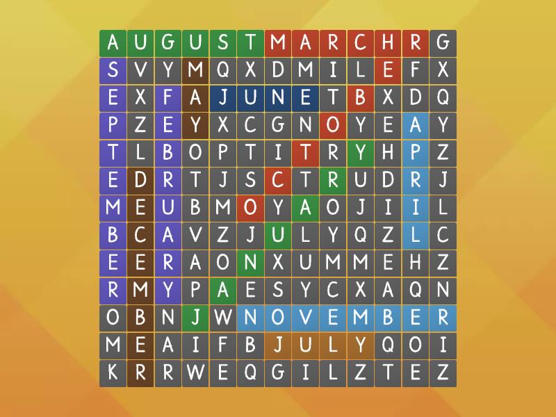 Wordwall месяцы. Months Wordwall.