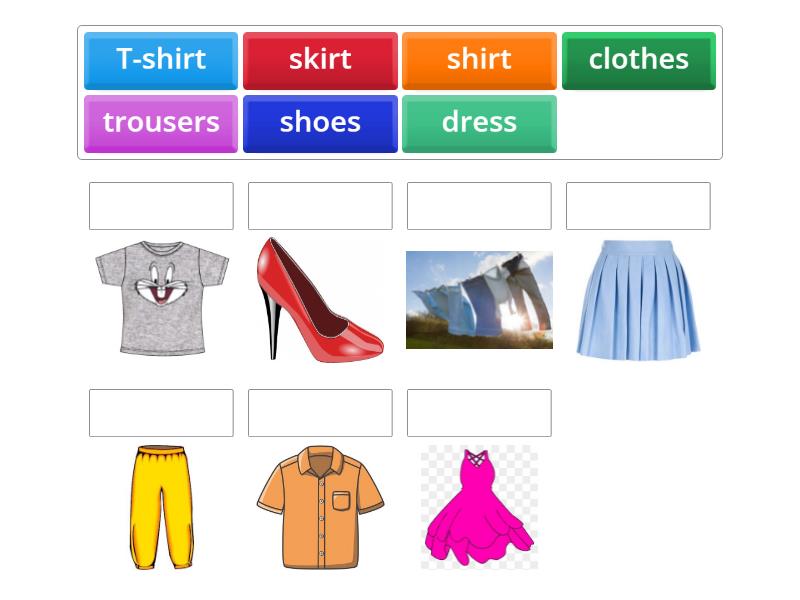 Starlight 3 Module 7 My new clothes - Match up