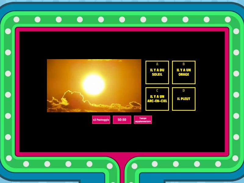la-meteo-in-francese-gameshow-quiz