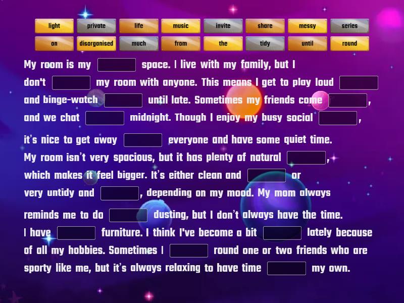 focus 2\4 Complete the sentence