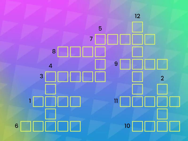 Unit 7 wk. 3 Crossword
