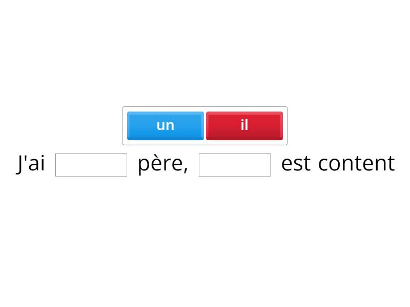 Completez Les Phrases. - Complete The Sentence